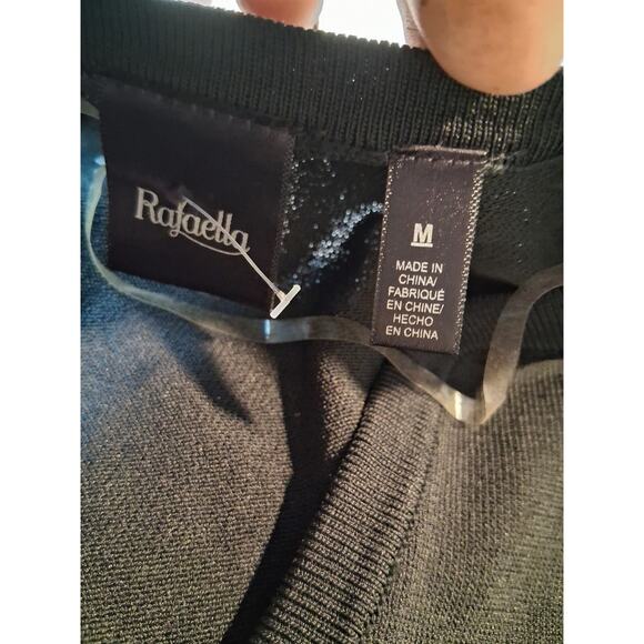 Rafaella Women's size Medium Holiday in Havana Classic Old Money Prep Cardigan - Picture 10 of 11